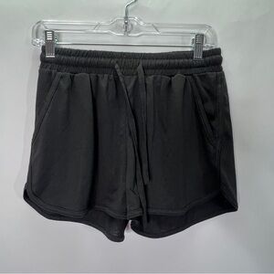 Nwot Black Drawstring Athletic Shorts lightweight size medium